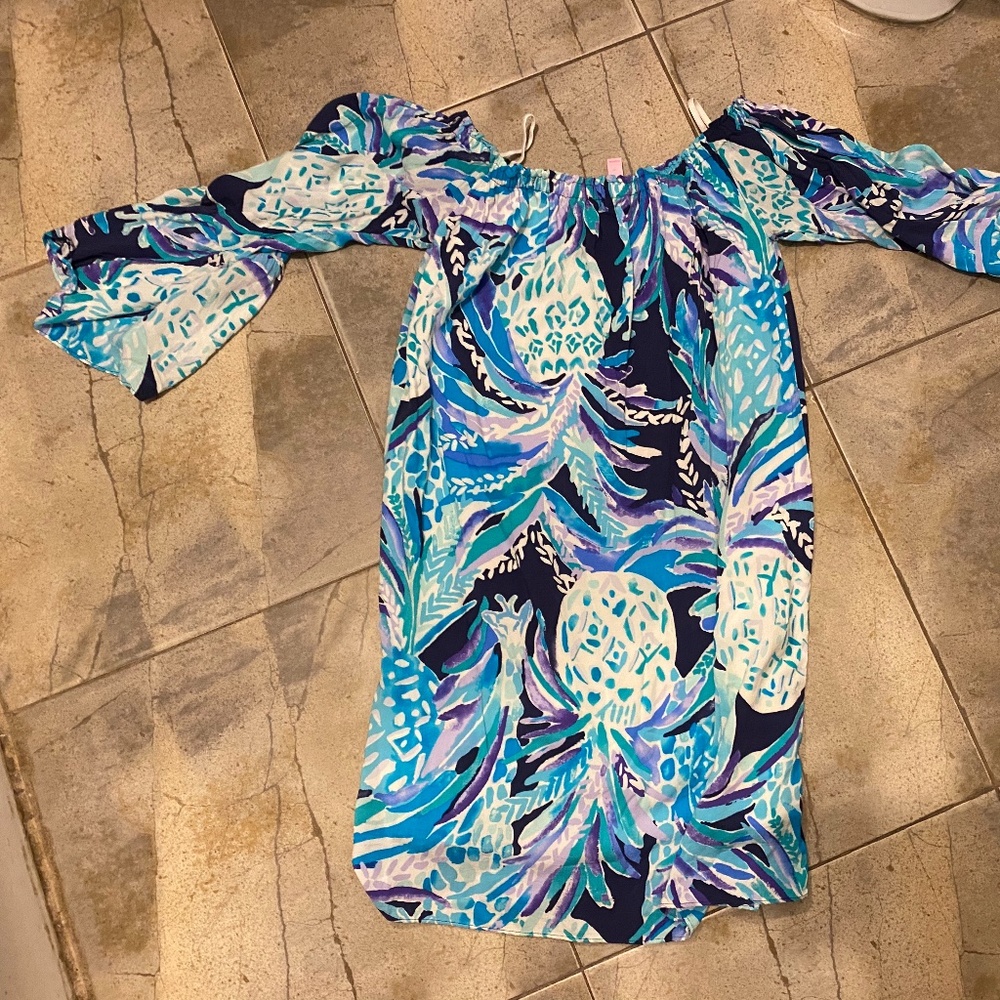 Lilly Pulitzer Strapless Dress XS